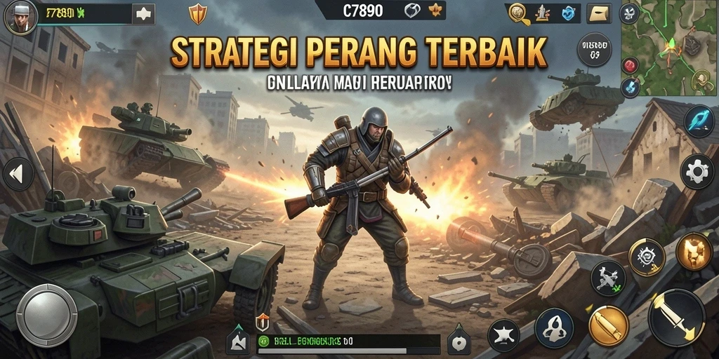 Tampilan pertandingan yang seru dalam C7890.