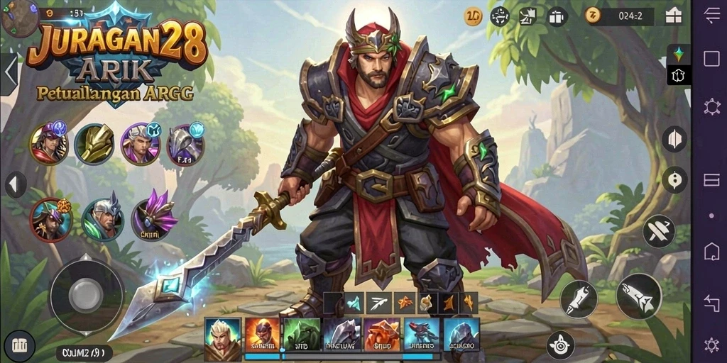 Tampilan gameplay JURAGAN28 yang memukau dan penuh aksi.