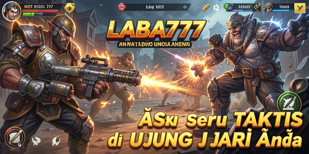 Tampilan aksi menegangkan di LABA777 dengan grafis luar biasa.