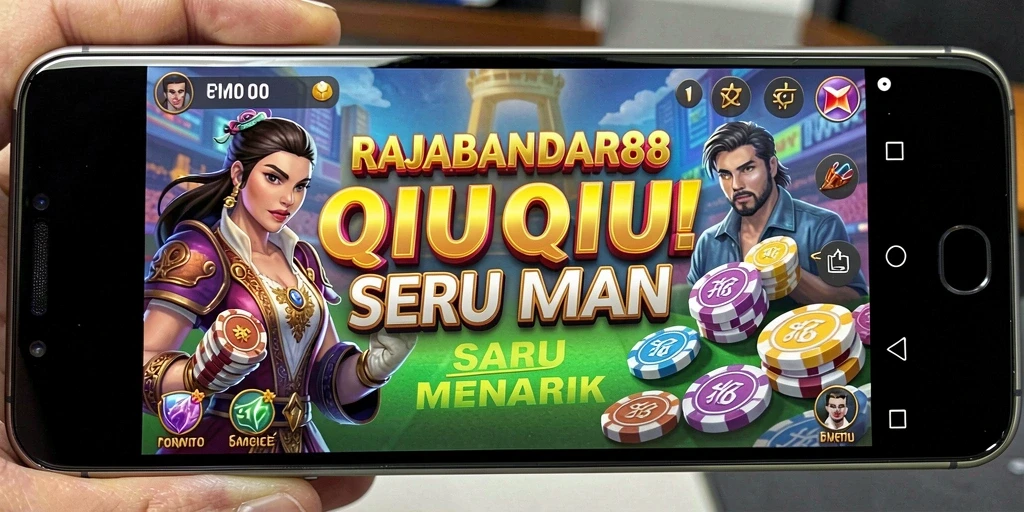 Screenshot gameplay RAJABANDAR88 yang penuh aksi dan strategi QiuQiu.