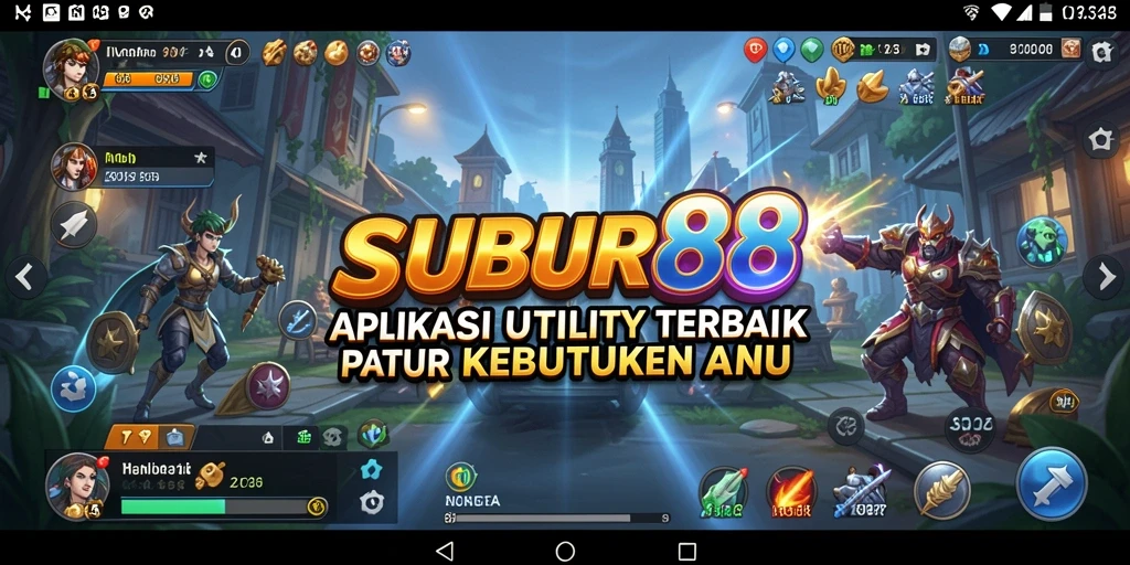 Tampilan antarmuka SUBUR88 yang jelas dan fungsional untuk pengguna.